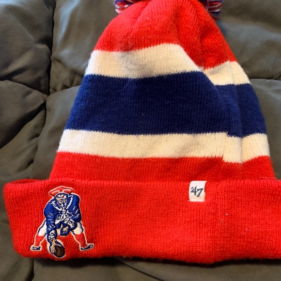 New England Patriots 47 Brand Beanie Hat Classic - Picture 4 of 4